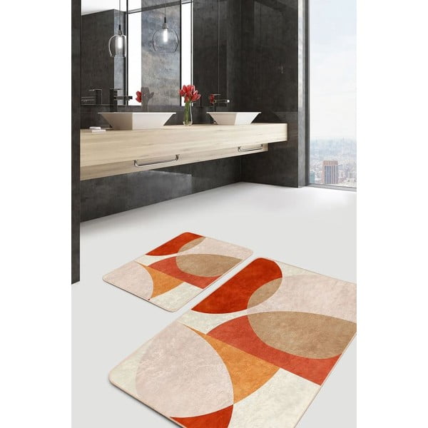Set di tappetini per il bagno in velluto 2 pz 60x100 cm – Mila Home-image-4