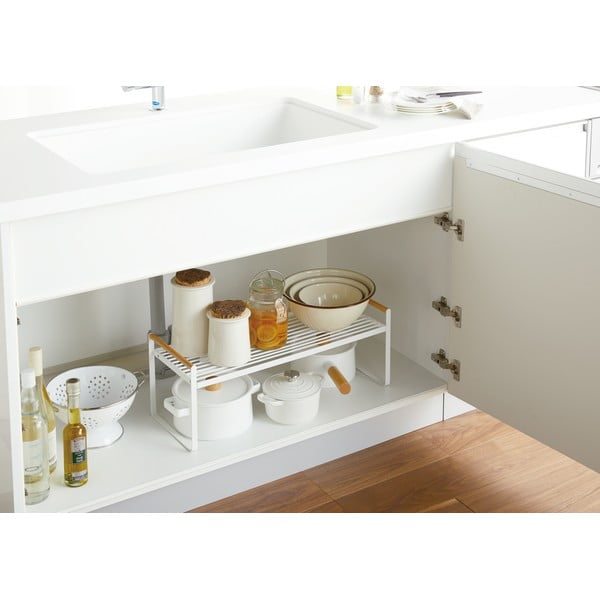 Scaffale da cucina bianco Yamazaki Tosca - YAMAZAKI-image-4