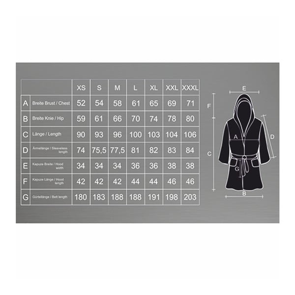 Accappatoio unisex viola in microfibra, taglia XS Robby - DecoKing-image-1