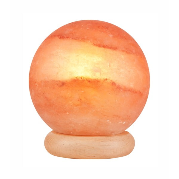 Lampada di sale arancione, altezza 16 cm Sally - LAMKUR