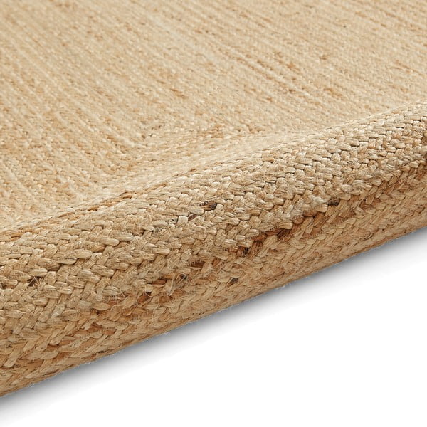 Tappeto di colore naturale in iuta 160x230 cm Savannah Jute – Think Rugs-image-3