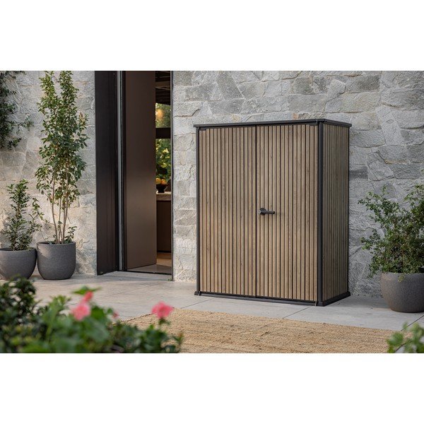 Mobile da giardino in plastica marrone - Keter-image-3