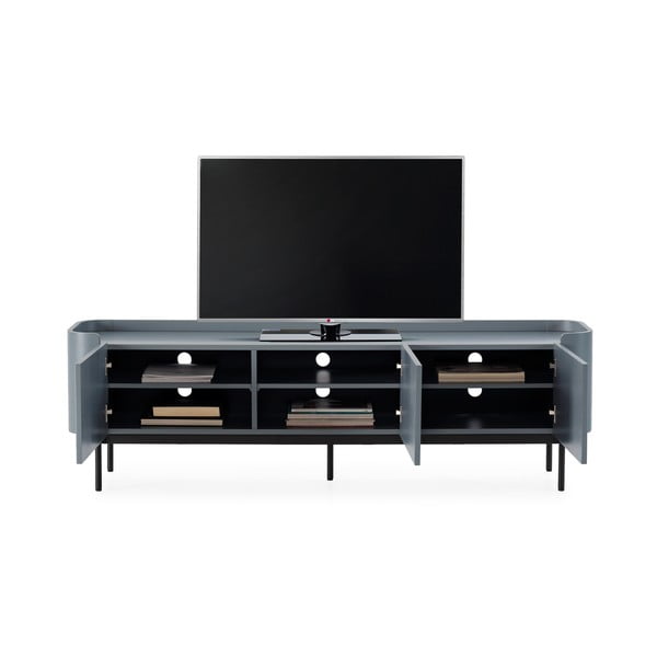 Mobile TV blu polveroso 180x55x40 cm Willa – MOME-image-2