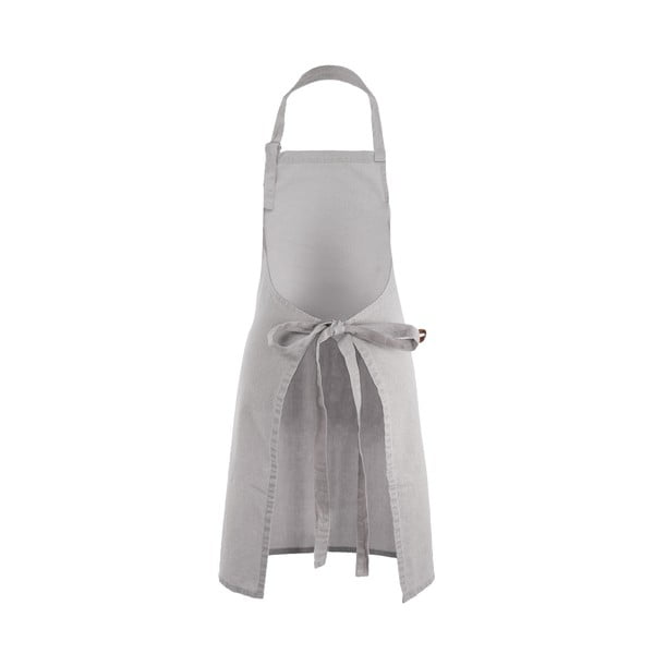 Grembiule in cotone grigio - Tiseco Home Studio-image-2