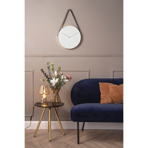 Cuscino in velluto marrone Velluto, 60 x 30 cm Ribbed - PT LIVING-image-4