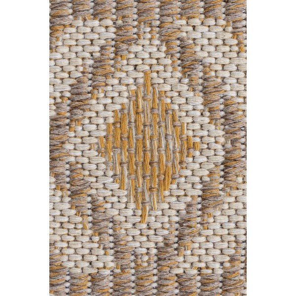 Tappeto in cotone beige e giallo , 192 x 290 cm Bombax - Flair Rugs-image-2
