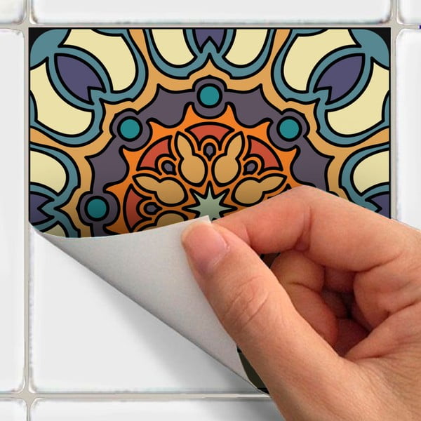 Set di 15 adesivi murali decorativi La Plata - Ambiance-image-1