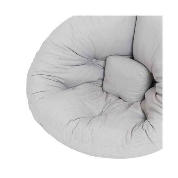 Poltrona relax grigia per bambini Mini Nido - Karup Design-image-2