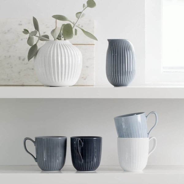 Tazza Hammershoi in porcellana antracite, 330 ml Hammershøi - Kähler Design-image-2