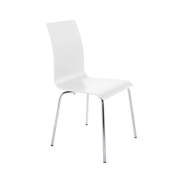 Sedia da pranzo classica bianca - Kokoon