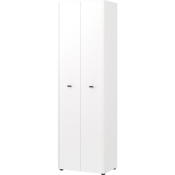 Armadio bianco/naturale 59x198 cm Lucena - Germania-image-1
