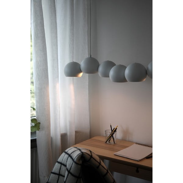 Lampadario bianco con paralume in metallo Cupolo – Markslöjd-image-4