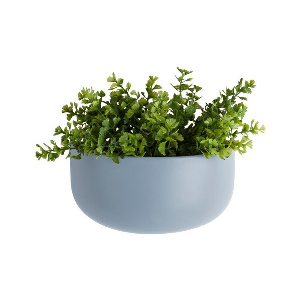 Vaso da parete blu, altezza 9,5 cm Oval - PT LIVING