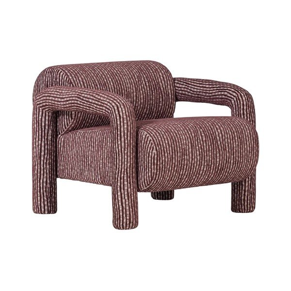 Poltrona burgundy Lenny – WOOOD