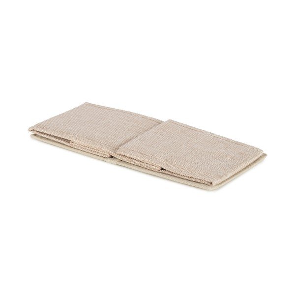 Scatola beige in tessuto 28x12x12 cm Sandy – Compactor-image-2