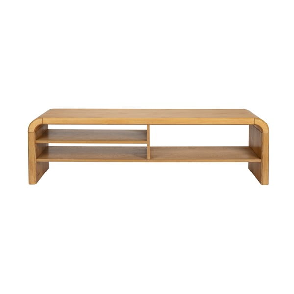 Mobile TV di colore naturale con effetto rovere 160x45x40 cm Brave – Zuiver