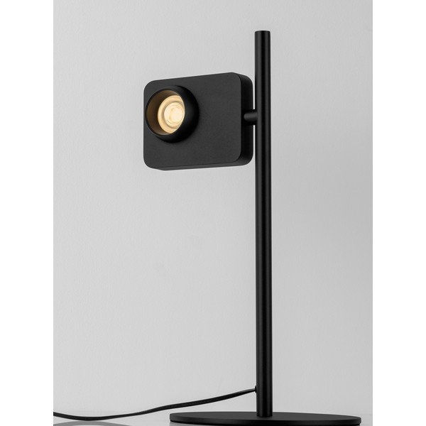 Lampada da tavolo LED nera in alluminio con struttura flessibile/con intensità regolabile (altezza totale 46 cm) Kedros – Nova Luce-image-2