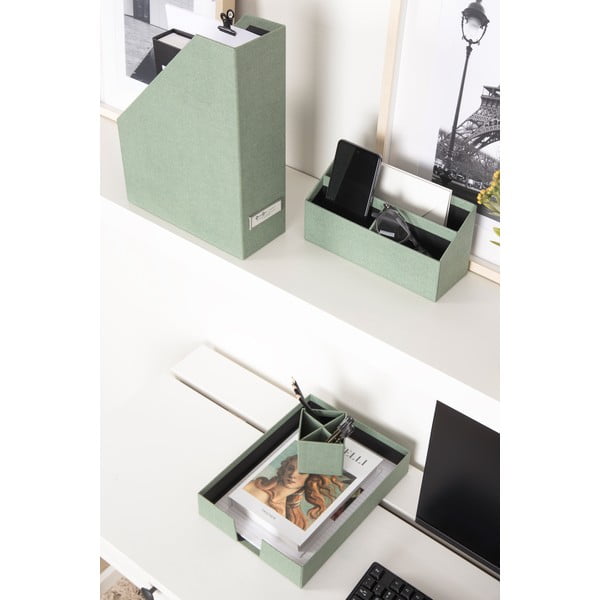 Set di organizer in cartone 4 pz Hugo Canvas Paper Laminate – Bigso-image-2