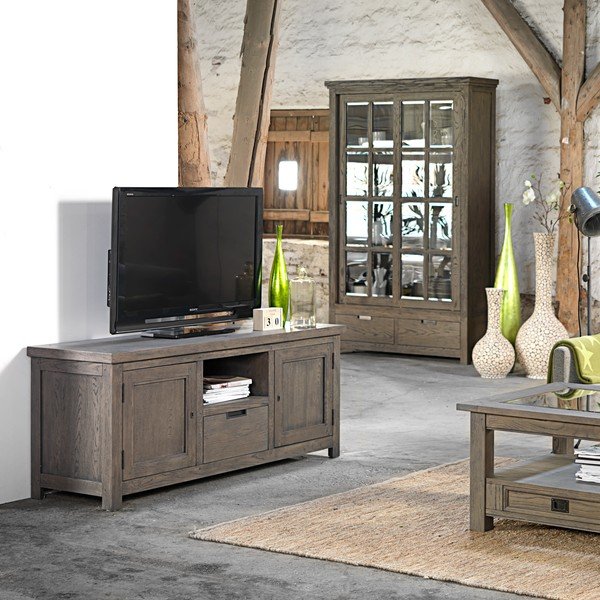 Tavolo TV Cross, 160x65 cm - Canett-image-1