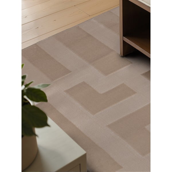Tappeto beige 200x280 cm Perles Onyx – Elle Decoration-image-3