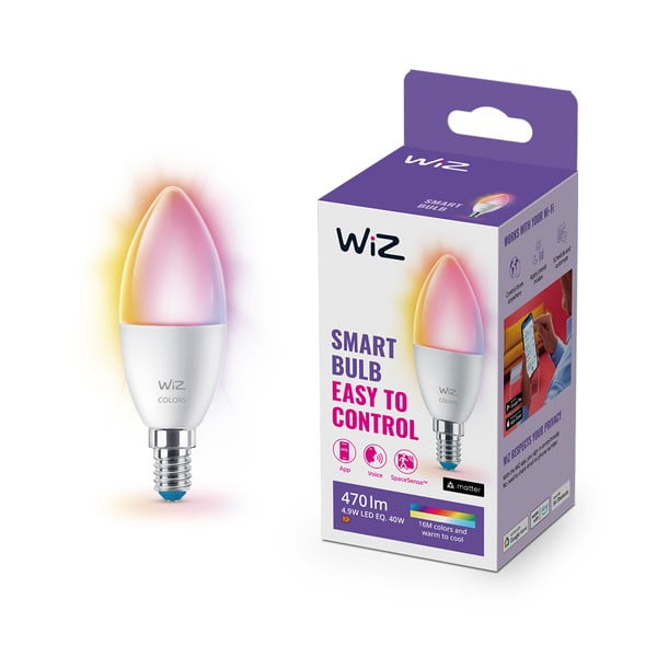Lampadina smart LED con presa E14, 5 W – WiZ-image-2