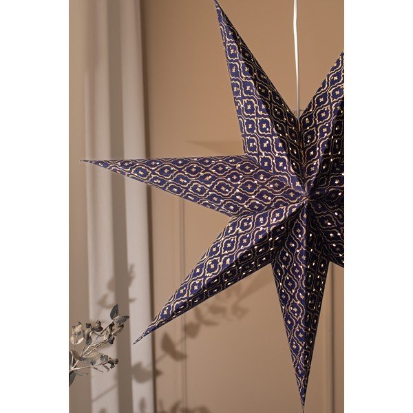 Decorazione luminosa natalizia blu scuro da appendere Baroque - Markslöjd-image-2