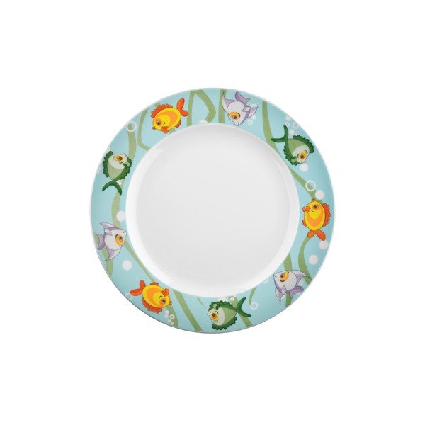 Set da pranzo per bambini da 5 pezzi in porcellana Sea World - Kütahya Porselen-image-3