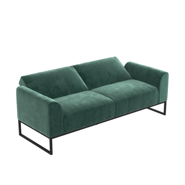 Divano letto verde 217,2 cm Adley - CosmoLiving by Cosmopolitan-image-3