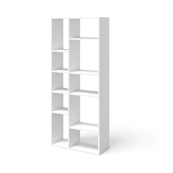 Libreria bianca 77x180 cm Iris - TemaHome-image-3