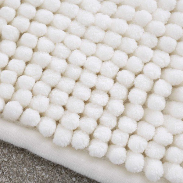 Tappeto da bagno beige 80x50 cm Bobble - Catherine Lansfield-image-2