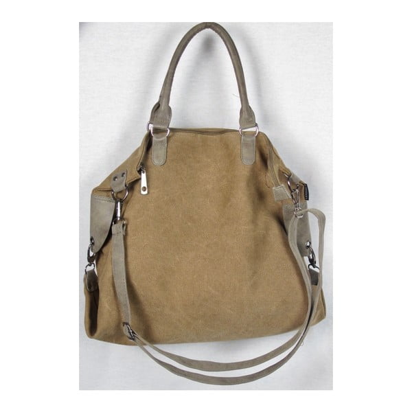 Hnědá plátěná taška Sorela Bushira