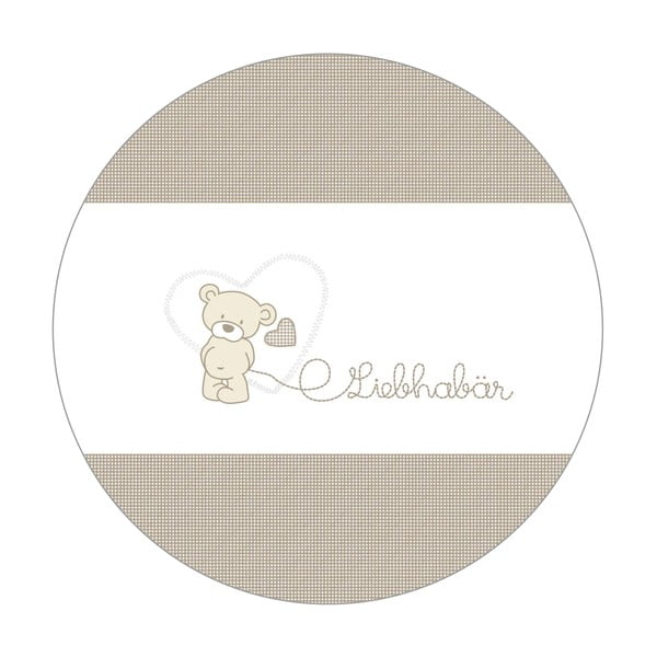 Lettino su ruote con baldacchino in colore naturale 60x120 cm Liebhabär - Roba-image-3