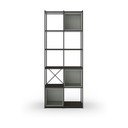 Libreria verde-nera 71x179 cm Anya - Marckeric