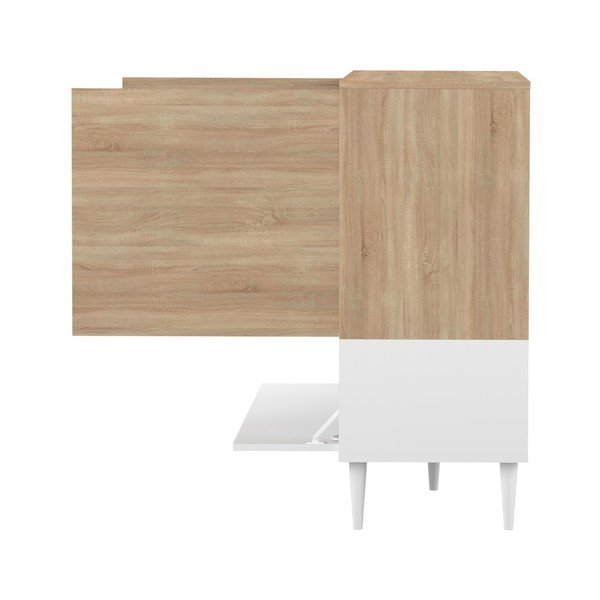 Cassettiera bassa con ante in rovere Horizon - TemaHome-image-4