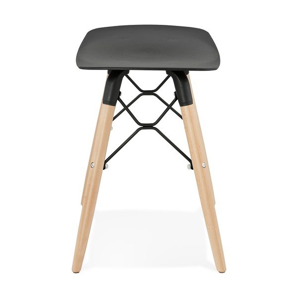 Sgabello nero Jartel - Kokoon-image-3