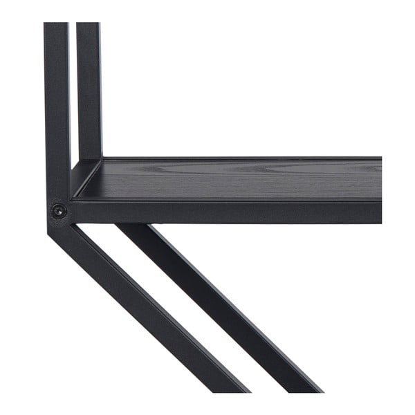 Scaffale metallico a castello nero Seaford - Actona-image-3