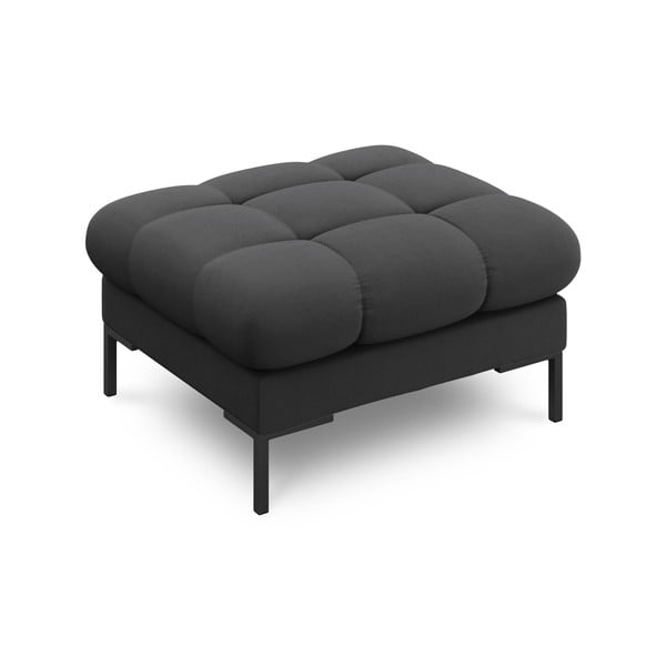 Pouf grigio scuro Bali - Cosmopolitan Design-image-3