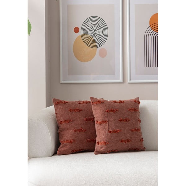 Federe decorative in set 2 pz 43x43 cm Tuffet – Mioli Decor-image-3