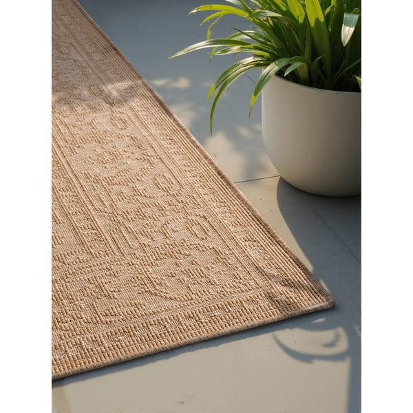 Tappeto da interno/esterno beige/avorio 160x230 cm Duet Kona – NORTHRUGS-image-3