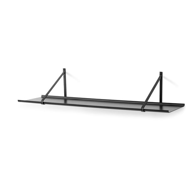 Mensola a muro nera Hammel Edge, 65 x 17 cm Edge by Hammel - Hammel Furniture