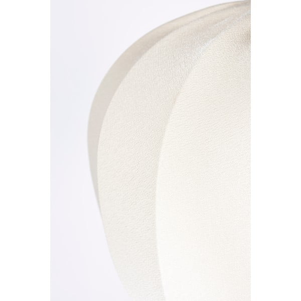 Lampada da terra bianca con paralume in tessuto (altezza 160 cm) Shem - White Label-image-4