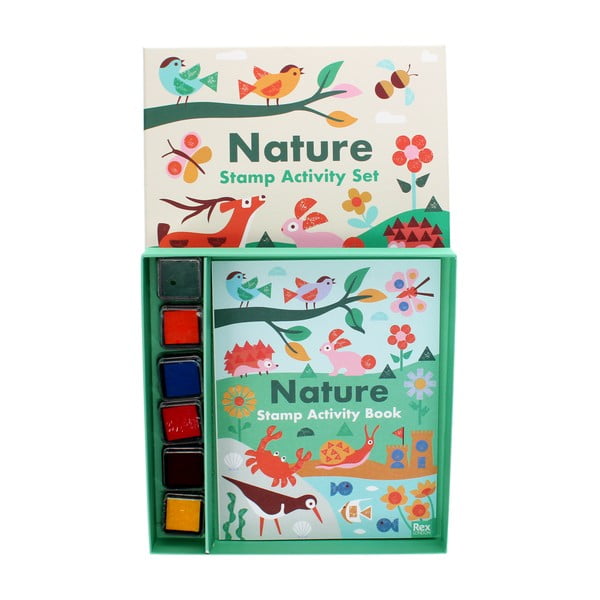 Set creativo Stamp Activity Set Nature - Rex London-image-2