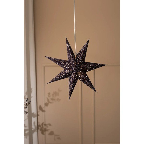 Decorazione luminosa natalizia blu scuro da appendere Baroque - Markslöjd-image-1