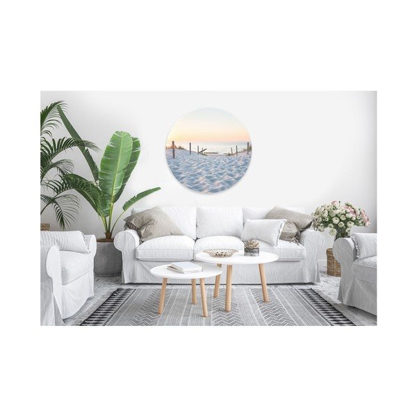 Decorazione da parete Anello sabbia, ø 70 cm - Styler-image-1