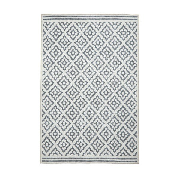 Tappeto grigio lavabile 122x170 cm Coral Grey – Think Rugs