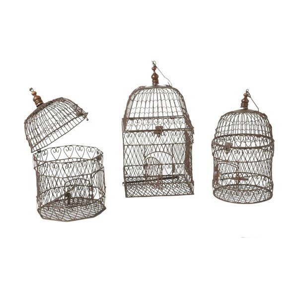 Set di 6 gabbie per uccellini - Antic Line