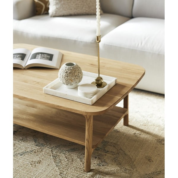 Tavolino in rovere naturale 60x100 cm Twig - The Beds-image-1