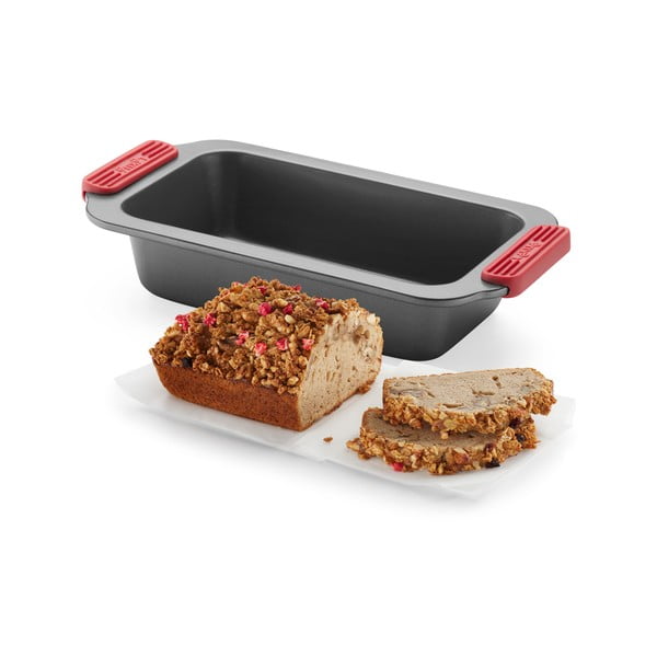 Stampo da forno in acciaio adatto per torta 17x31 cm – Lékué-image-1