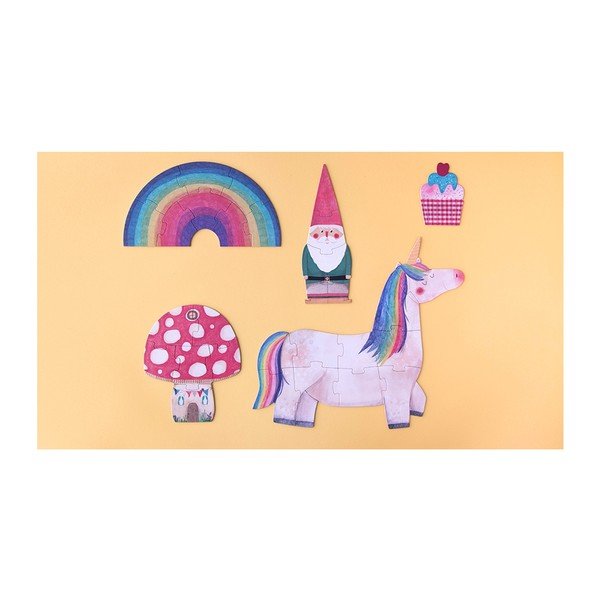 Puzzle Happy Birthday Unicorn - Londji-image-2