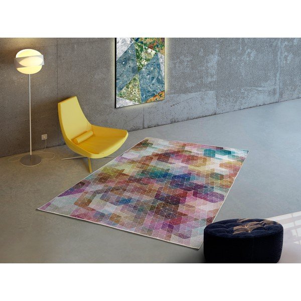 Tappeto con contenuto di cotone, 80 x 150 cm Haria Multi - Universal-image-1